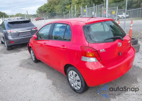 2011 Toyota Yaris z USA, uszkodzony, nr VIN JTDKT4K33B5335340